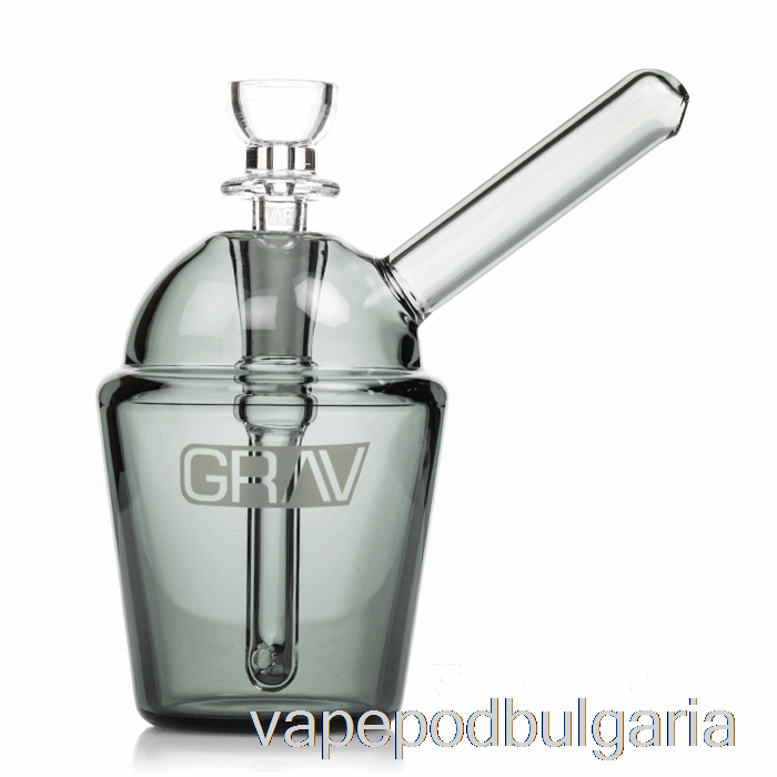 Vape 10000 Дръпки Grav Slush Cup Pocket Bubbler Smoke Grey